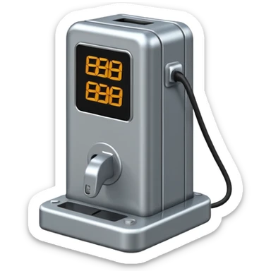 pin charge unit sticker