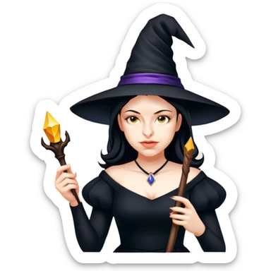 Witch sticker