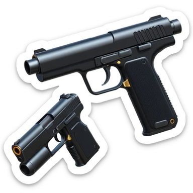 realistic usp-s with silencer sticker