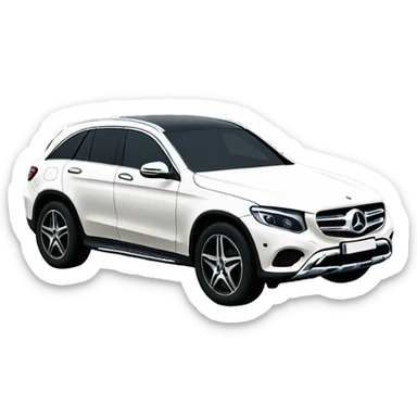 Mercedes glc 250 sticker