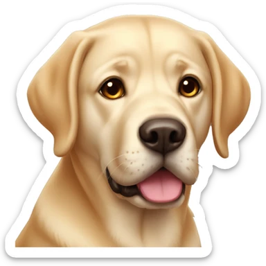 Perrita labrador Carmelita  sticker