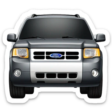 2007 ford escape grey sticker