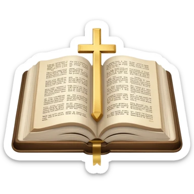 bible showing equality for all races and genders sticker