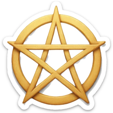Pentacle sticker