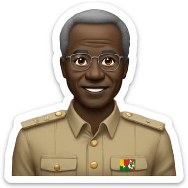 Ib Traoré président du Burkina Faso  sticker