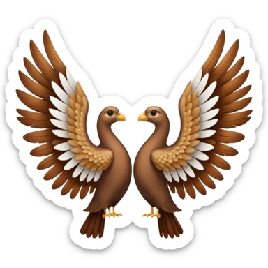 mail wings sticker