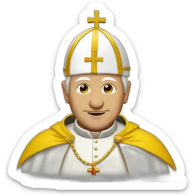 Pope Peñarol sticker