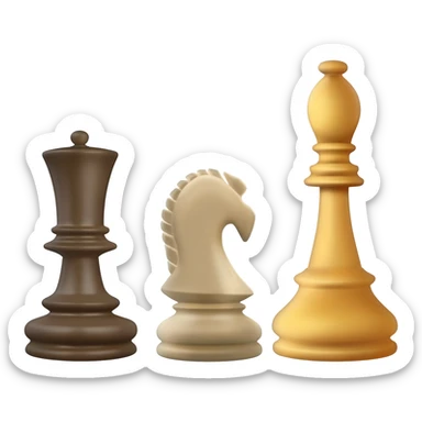 Chess Pieces sticker