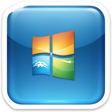 windows vista logo sticker