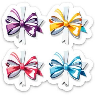 Bows sticker