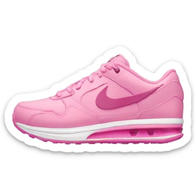 Pink Nike sneakers  sticker