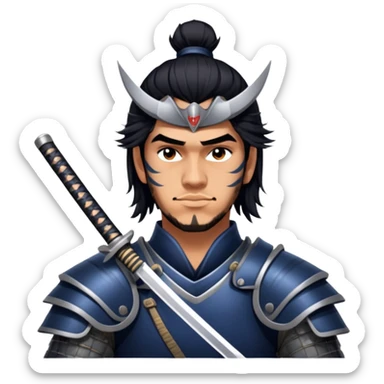 Warrior Samurai sticker
