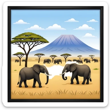 Serengeti  sticker