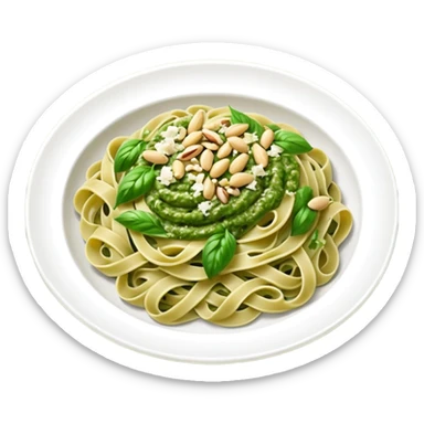 Pesto pasta sticker