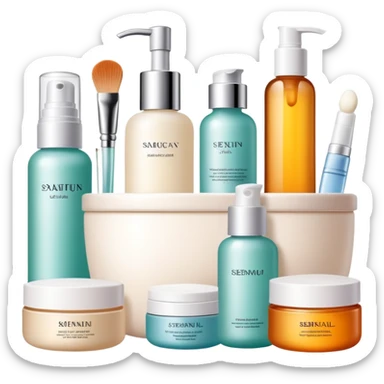 skin care Kit Rituals d sticker
