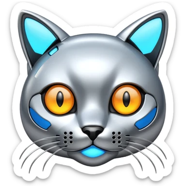 TERMINATOR CAT sticker