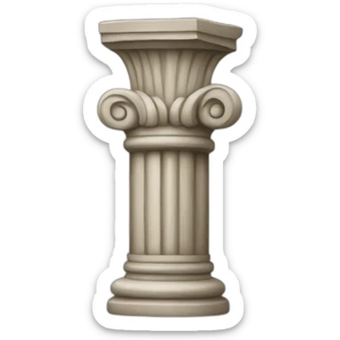 no more pillars sticker