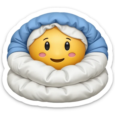 Oreiller sans visage sticker