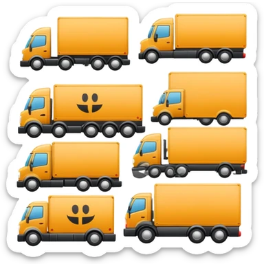 Logistics sticker