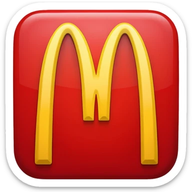 McDonald's sticker