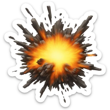explosion sticker
