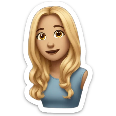 The big love of my life sticker