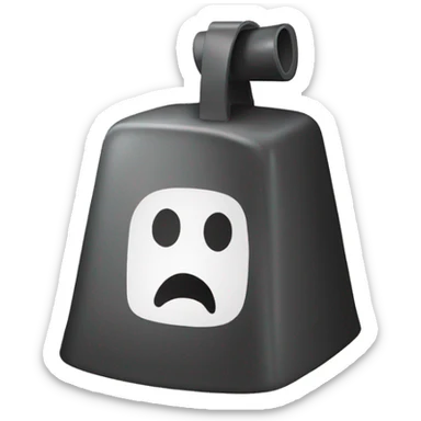 Cowbell sticker
