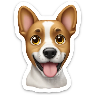 a french dog with a french toast sticker