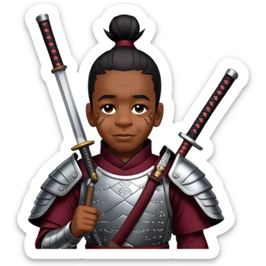 Resolute Samurai sticker
