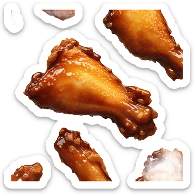 chicken wing sticker