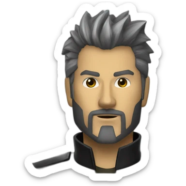 JC Denton DEUS Ex sticker