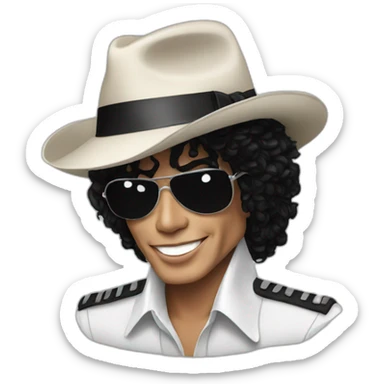 Michael Jackson sticker