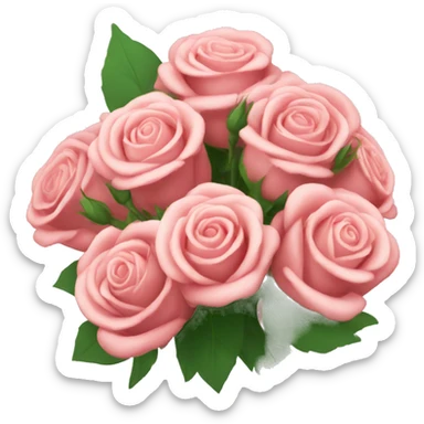 Bouquet of roses sticker