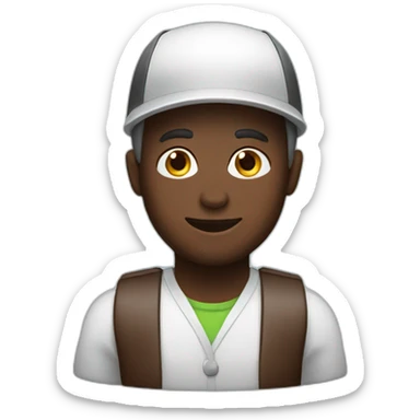 chocolate packer sticker