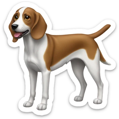 Hunting dog breed sticker