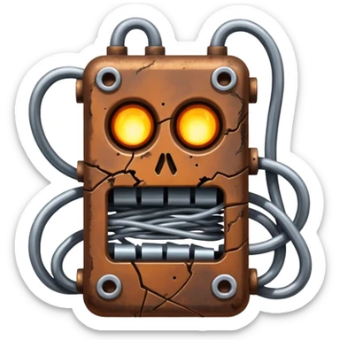 'terrorform'. it's a play on terraform being terrifying (because it's so hard to work with sometimes). sticker