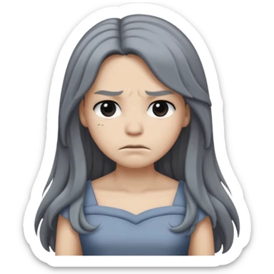 accurate the groke from 90s moomin sticker