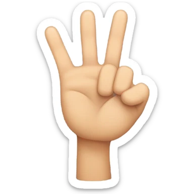 emoji pinching fingers sticker