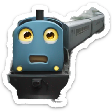 The endless train sticker