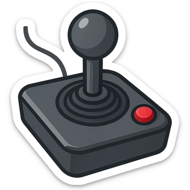 game joystick, no background sticker