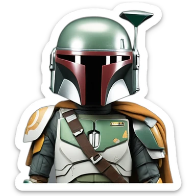 ricarda lang, fett sticker