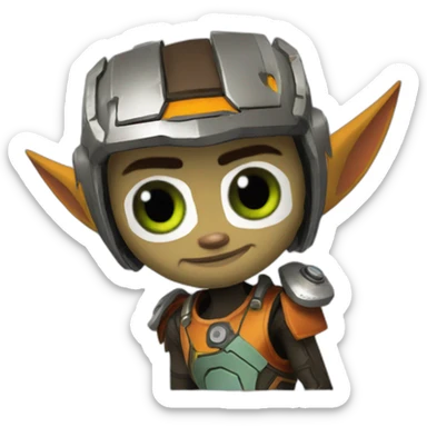 Ratchet et Clank sticker