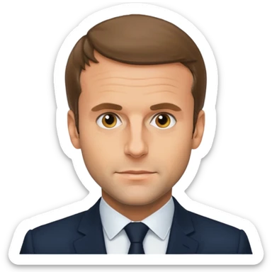 Macron  sticker
