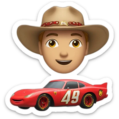 Flash mcqueen sticker