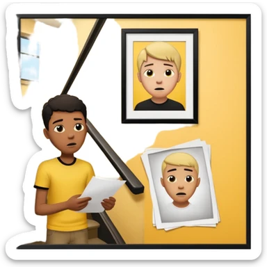 Eli figures out the clues to escape but rex rips the paper because he didn't want them to get out. And they figure out the code because they were being smart and using their brains. It takes place in the Yellow Room, the stairwell. Which gives a nerverackng scared vibe. less cartoon ish sticker