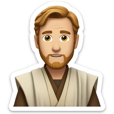 obi wan kenobi sticker