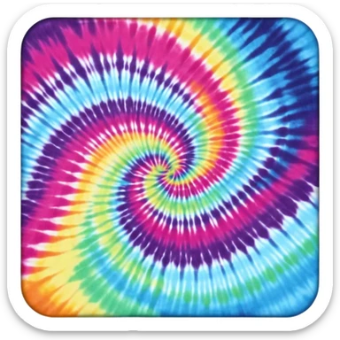 Tie dye  sticker