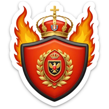 Crea l'emoji della granata fiammante dei Carabinieri Italiani sticker
