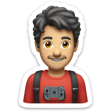 Nintendo switch red sticker