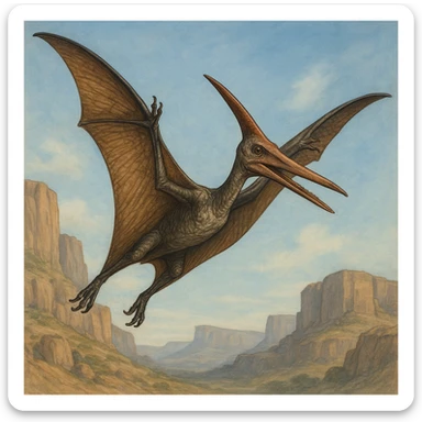 Pterodactyl sticker